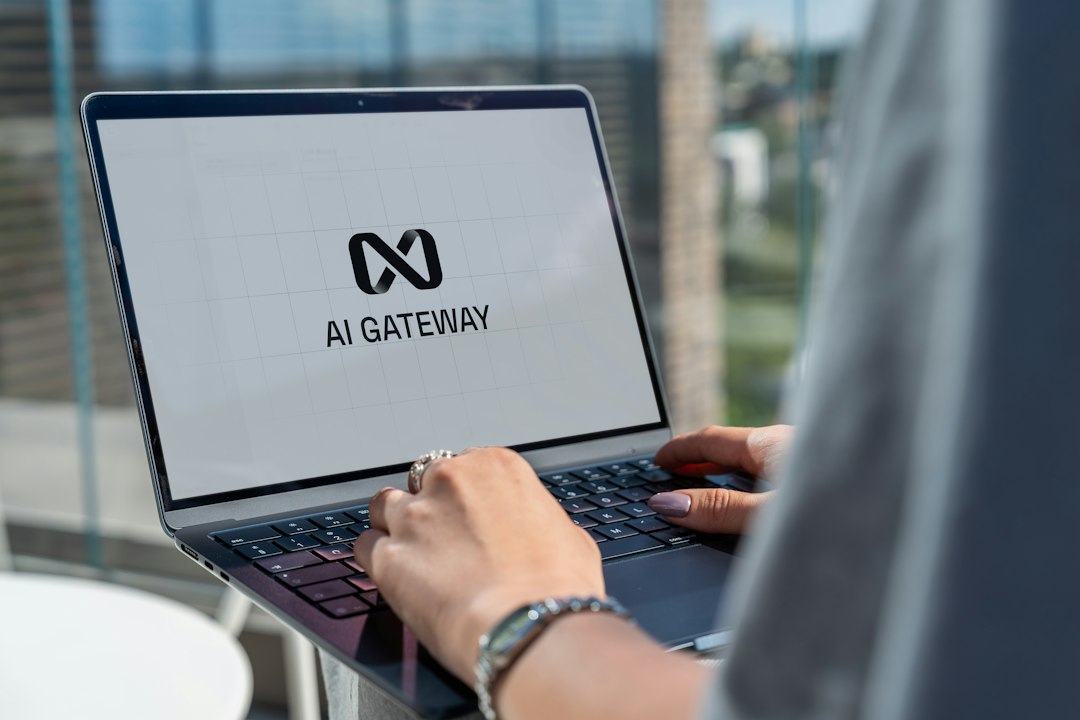 企業向けAIエージェントと業務自動化をイメージしたコンピューター画面